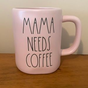 Rae Dunn Pink ‘Mama Needs Coffee’ Mug